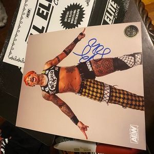 All Elite Wrestling AEW crate Ruby Soho autographed 8x10 photo